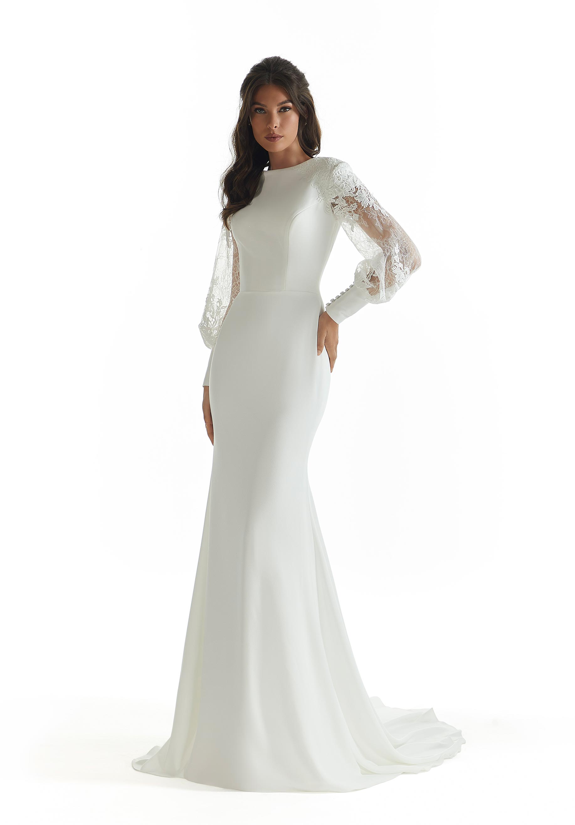 Casual Long-Sleeved Wedding Dress | Stella York Wedding Dresses